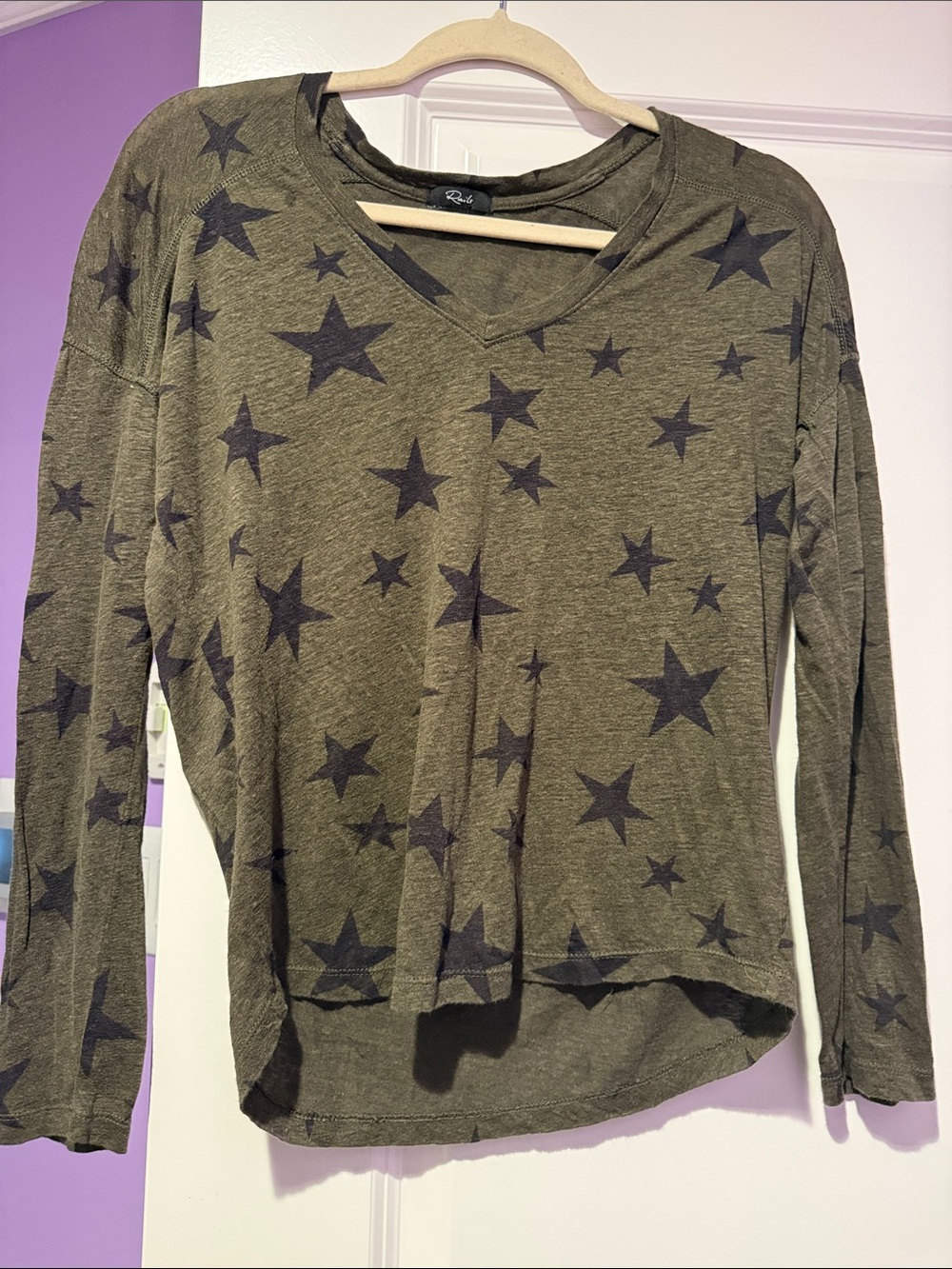 Rails star long sleeve tshirt